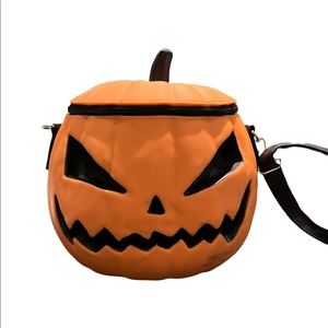 La Femme En Noir Sleepy Hollow Pumpkin Bag